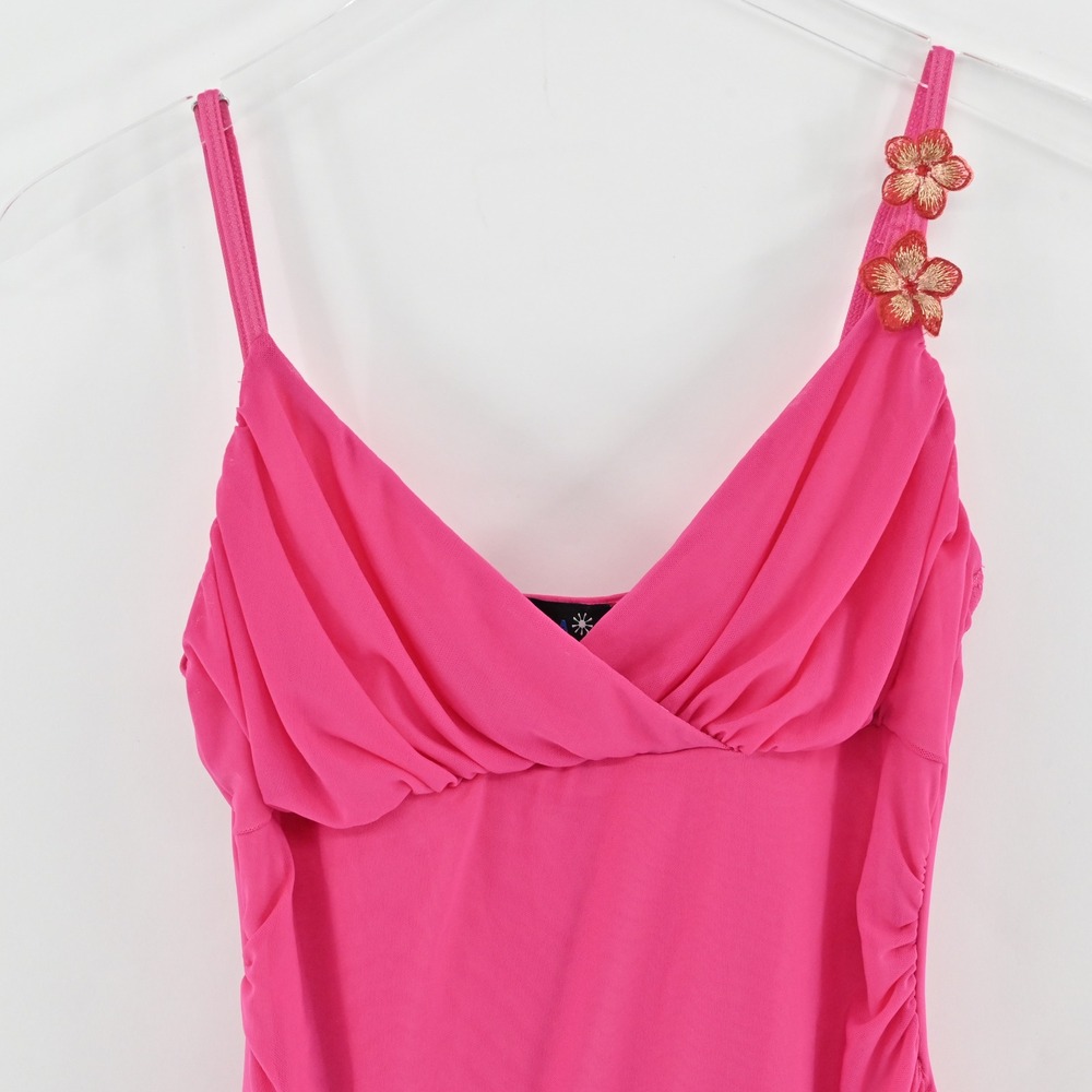 Dolls Kill Delias Mermaid Kisses Mini Dress Size L Pink Asymmetrical Going Out‎ - Picture 9 of 14
